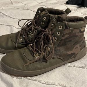 Camo Keds waterproof ankle boots